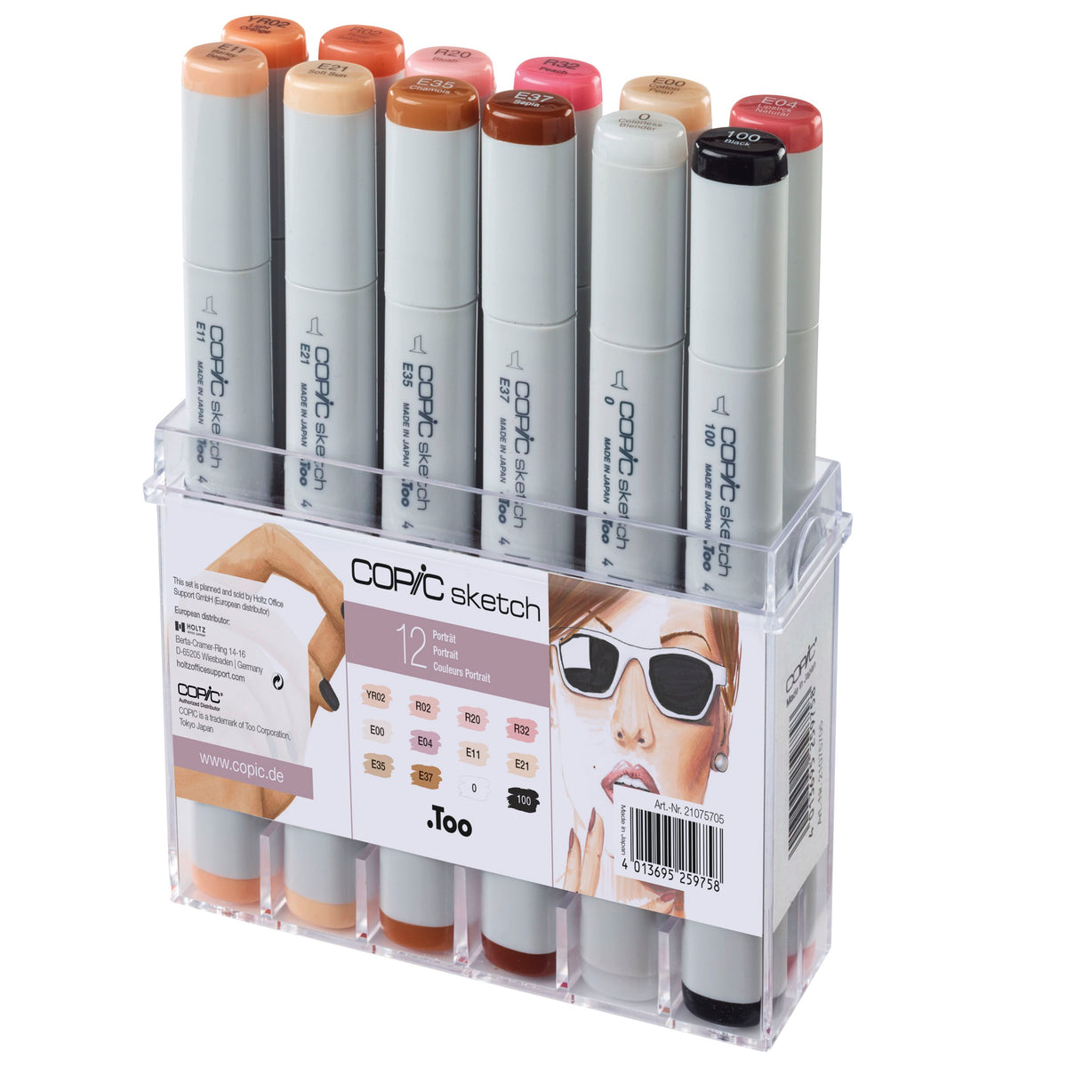 Copic Sketch Set 12 Port