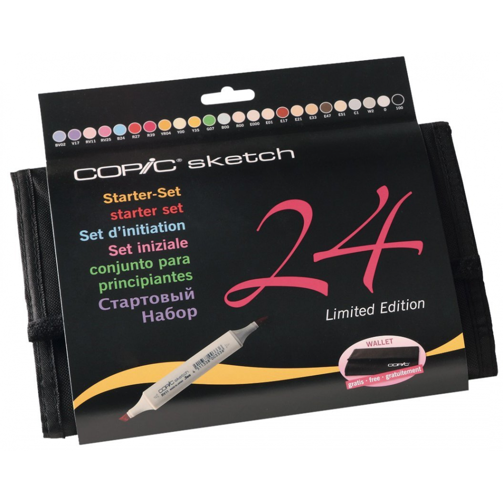 Copic Sketch Wallet 24 S