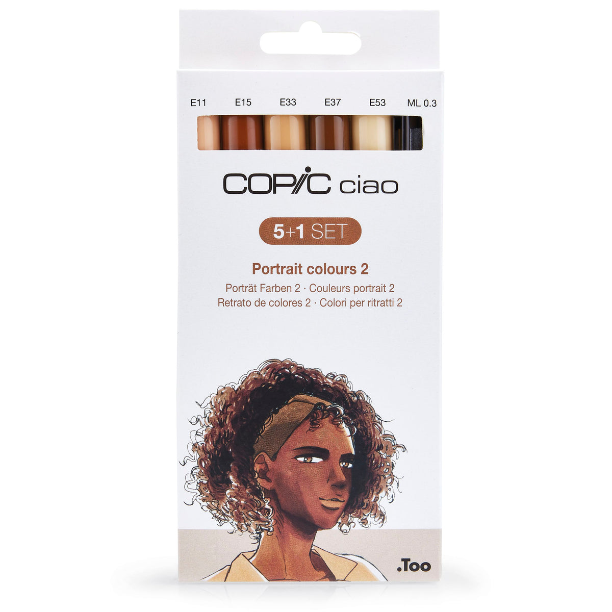 Copic Ciao 5+1 Set Porträtt 1