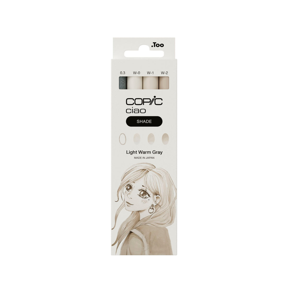 Copic Ciao "SHADE" Set, Light Warm Gray