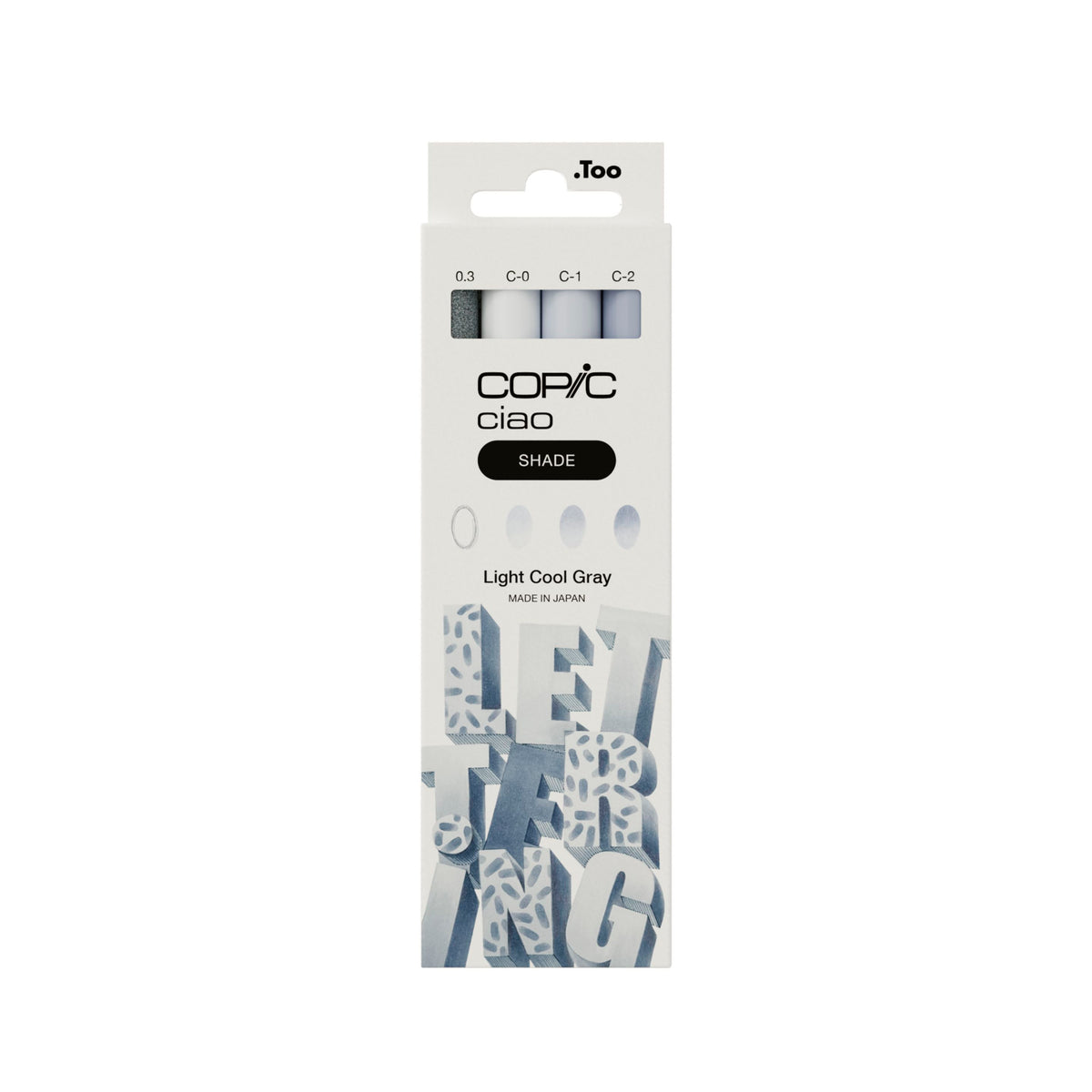 Copic Ciao "SHADE" Set, Light Cool Gray