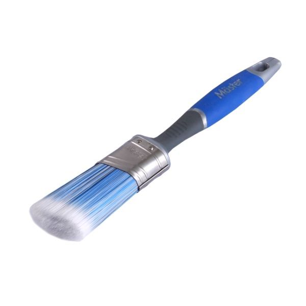 Fönsterpensel, oval snedställd Superior Max Blue 35 mm