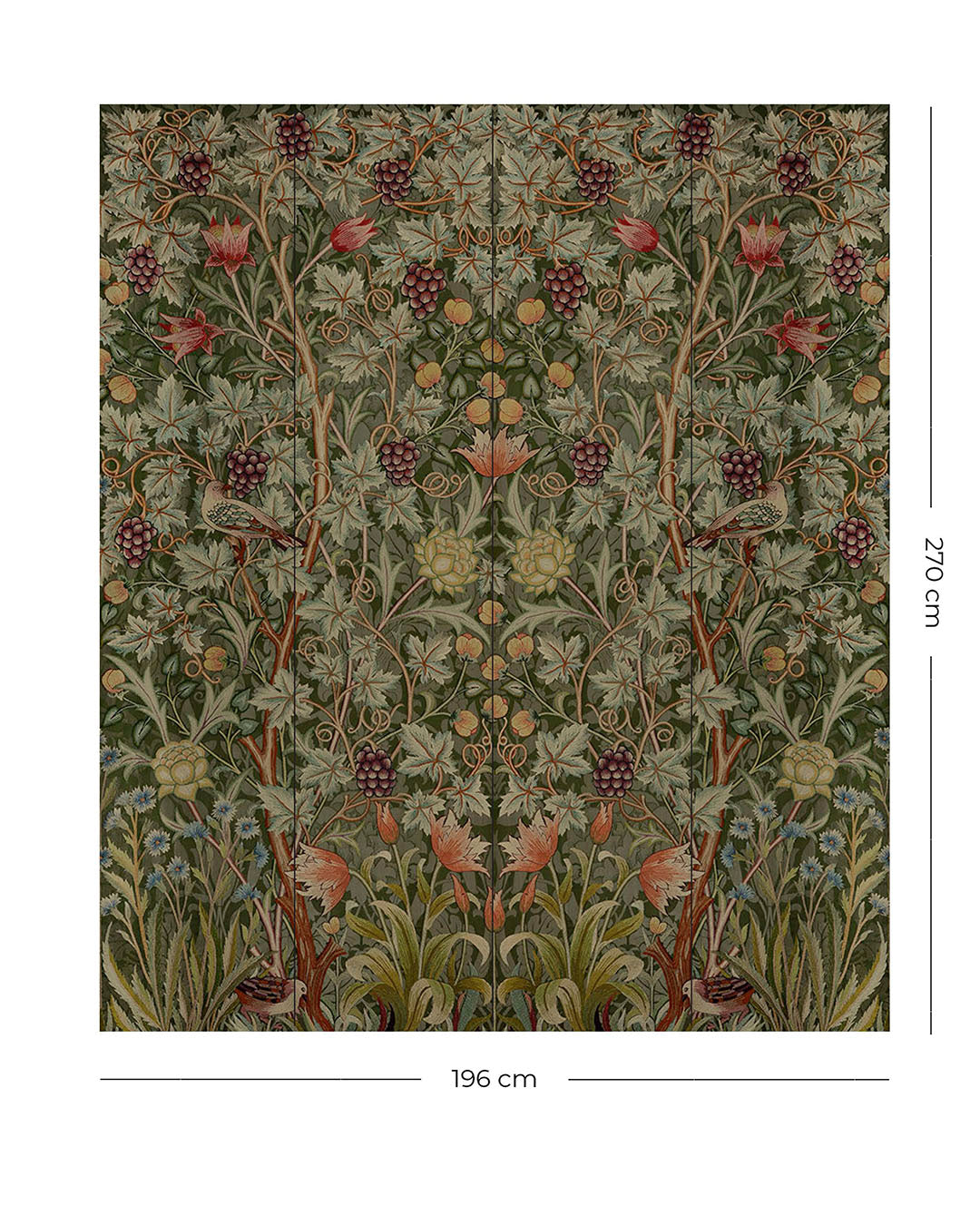 Midbec Vine Embroidery - HT84003