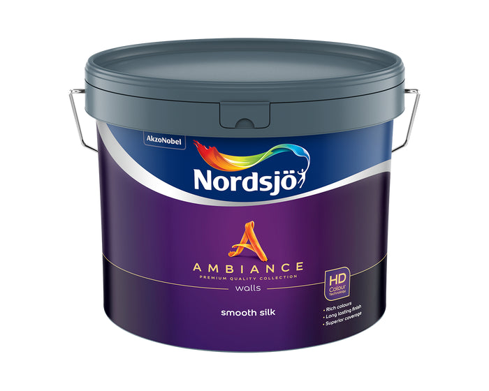 Nordsjö Ambiance Smooth Silk väggfärg 5L Valfri Kulör