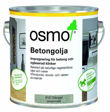 Osmo Betongolja 610 ofärgad sidenmatt