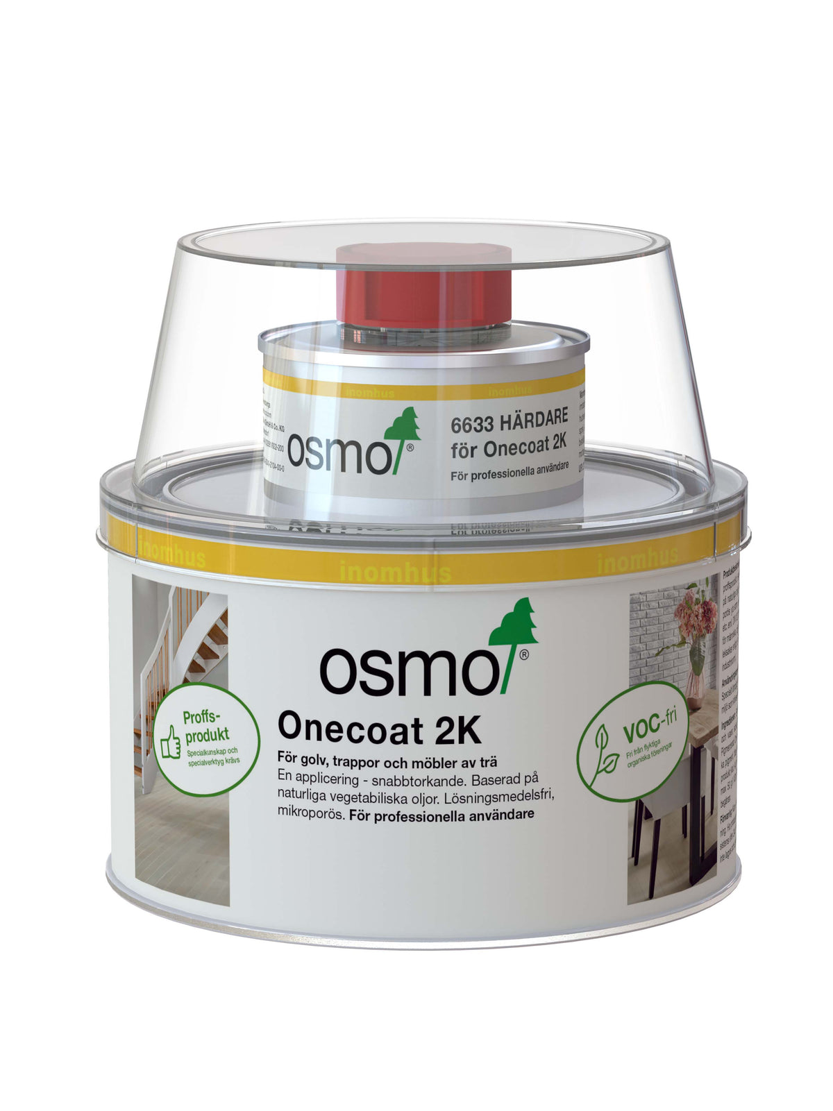 Osmo Onecoat 2K 6119 Ljus vit burk
