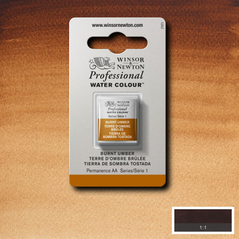 Winsor & Newton Professional Akvarellfärg – Halvkopp (1/2-kopp)