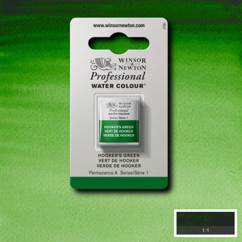 Winsor & Newton Professional Akvarellfärg – Halvkopp (1/2-kopp)