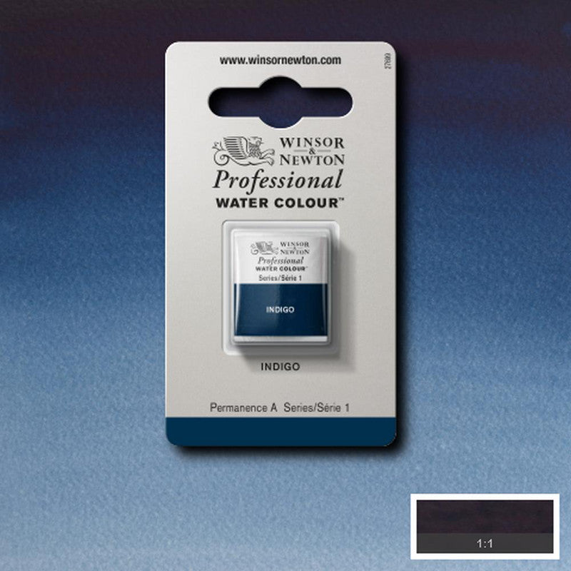 Winsor & Newton Professional Akvarellfärg – Halvkopp (1/2-kopp)