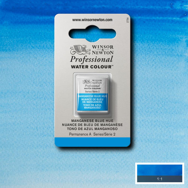 Winsor & Newton Professional Akvarellfärg – Halvkopp (1/2-kopp)