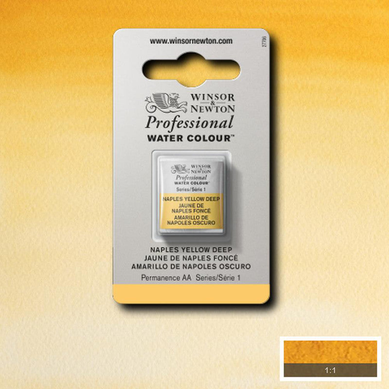 Winsor & Newton Professional Akvarellfärg – Halvkopp (1/2-kopp)
