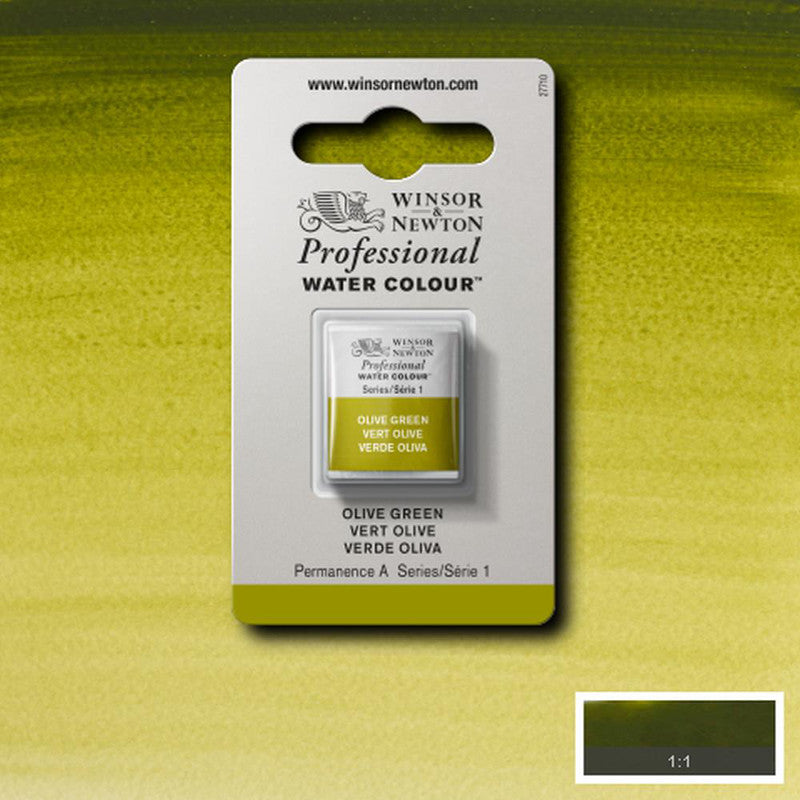 Winsor & Newton Professional Akvarellfärg – Halvkopp (1/2-kopp)