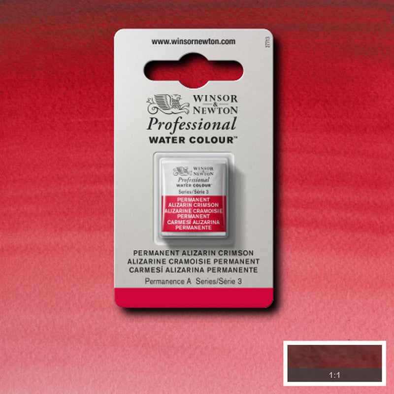 Winsor & Newton Professional Akvarellfärg – Halvkopp (1/2-kopp)
