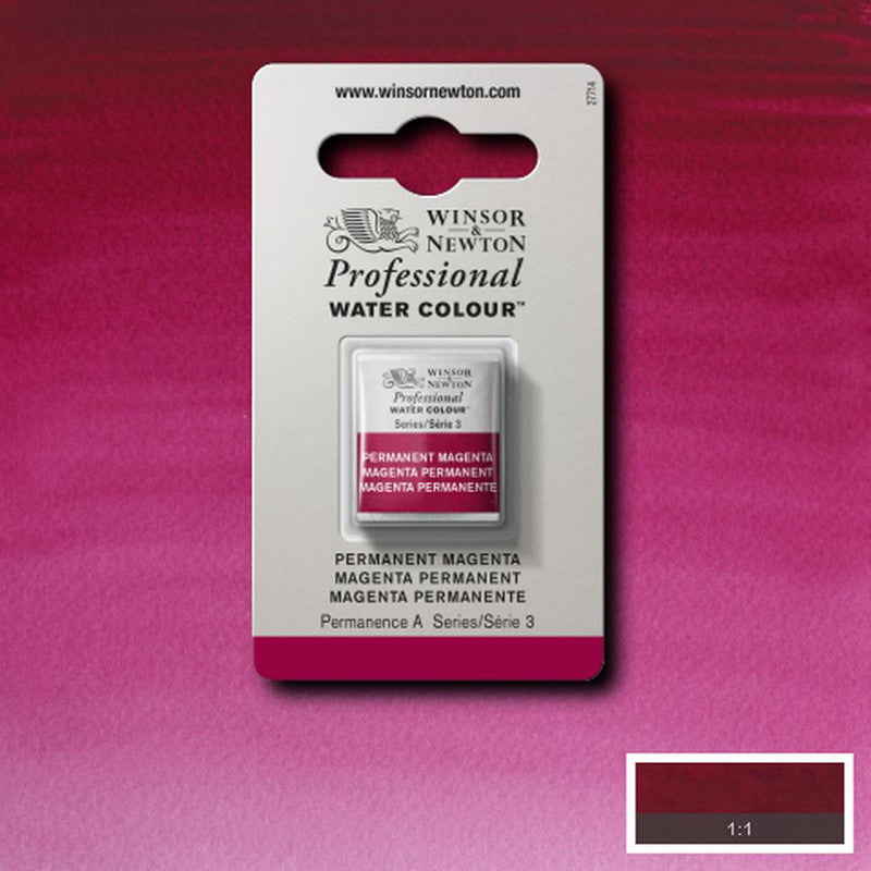 Winsor & Newton Professional Akvarellfärg – Halvkopp (1/2-kopp)