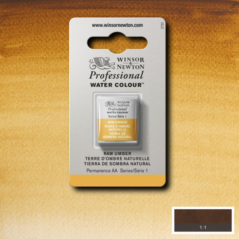 Winsor & Newton Professional Akvarellfärg – Halvkopp (1/2-kopp)