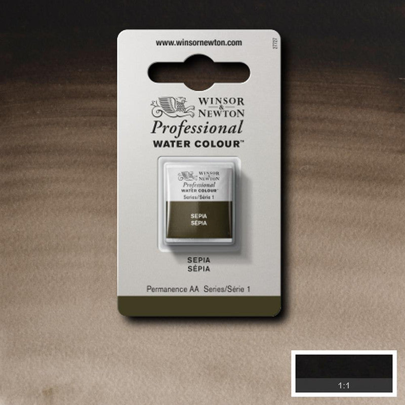 Winsor & Newton Professional Akvarellfärg – Halvkopp (1/2-kopp)
