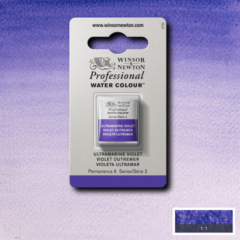 Winsor & Newton Professional Akvarellfärg – Halvkopp (1/2-kopp)