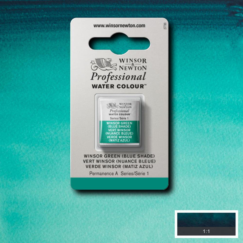 Winsor & Newton Professional Akvarellfärg – Halvkopp (1/2-kopp)