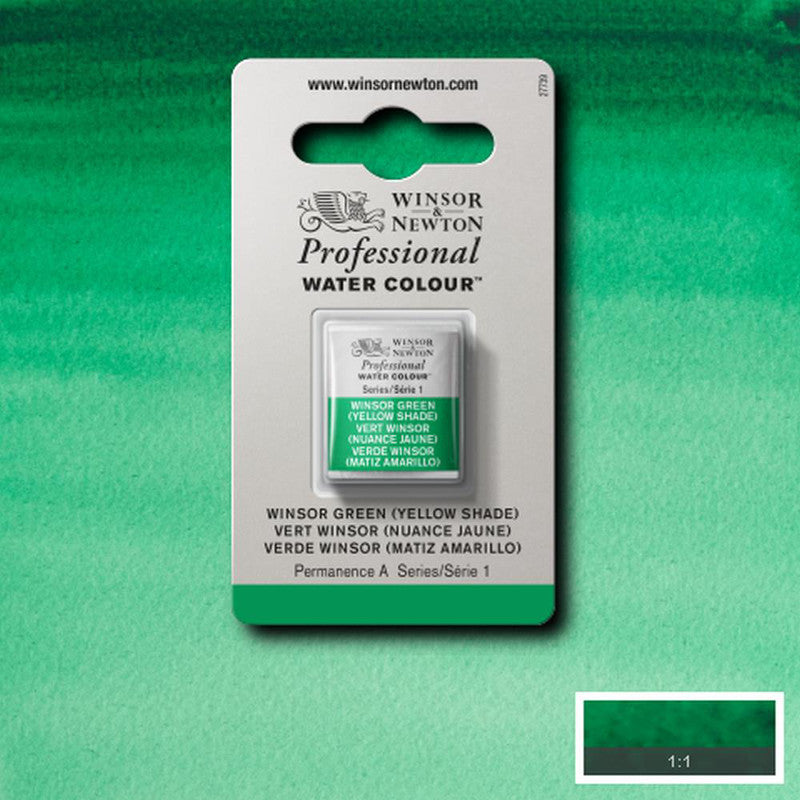 Winsor & Newton Professional Akvarellfärg – Halvkopp (1/2-kopp)