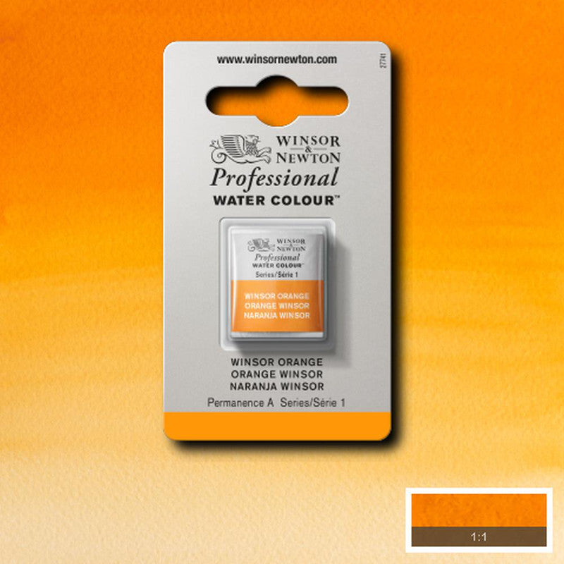 Winsor & Newton Professional Akvarellfärg – Halvkopp (1/2-kopp)