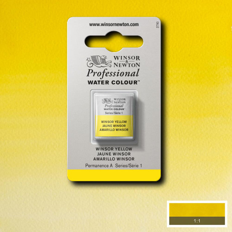 Winsor & Newton Professional Akvarellfärg – Halvkopp (1/2-kopp)