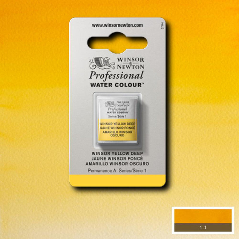 Winsor & Newton Professional Akvarellfärg – Halvkopp (1/2-kopp)