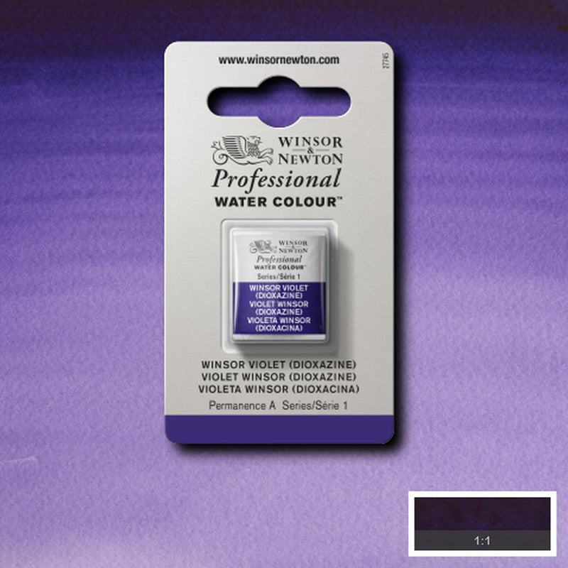 Winsor & Newton Professional Akvarellfärg – Halvkopp (1/2-kopp)