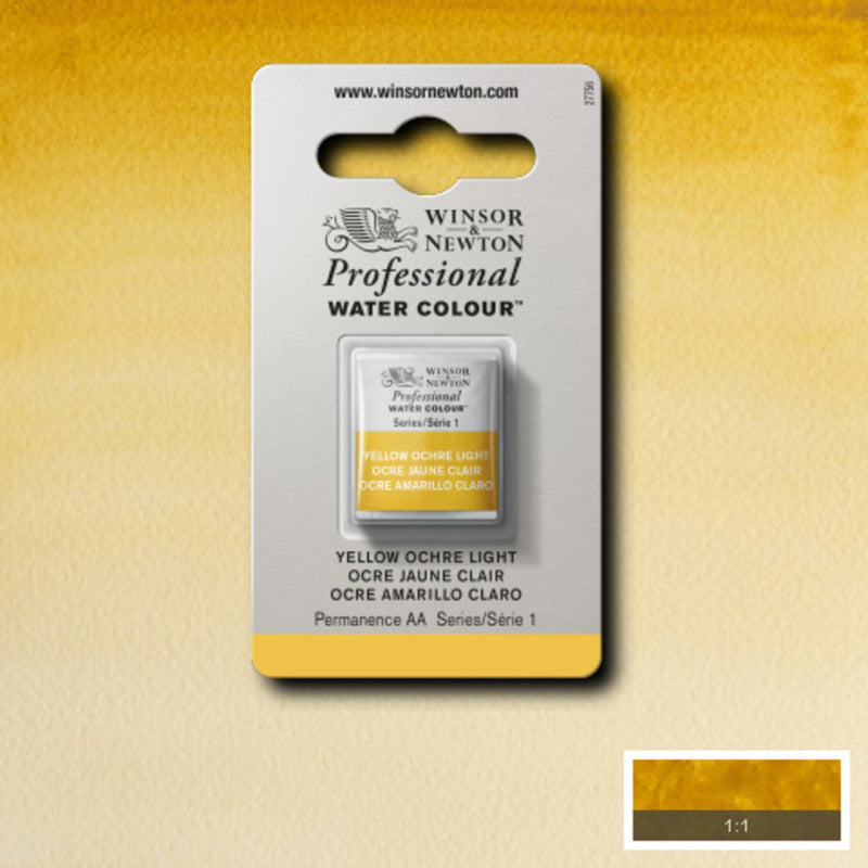 Winsor & Newton Professional Akvarellfärg – Halvkopp (1/2-kopp)