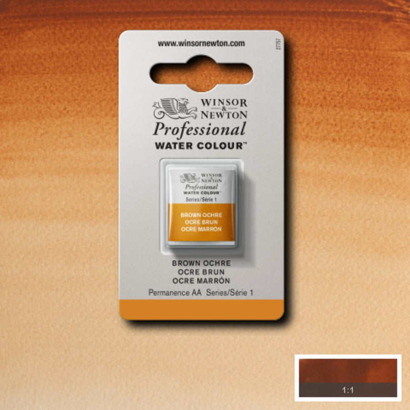 Winsor & Newton Professional Akvarellfärg – Halvkopp (1/2-kopp)