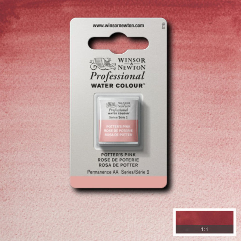 Winsor & Newton Professional Akvarellfärg – Halvkopp (1/2-kopp)