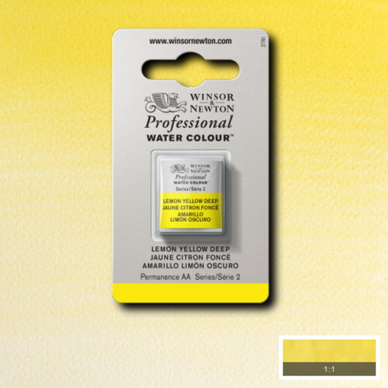 Winsor & Newton Professional Akvarellfärg – Halvkopp (1/2-kopp)