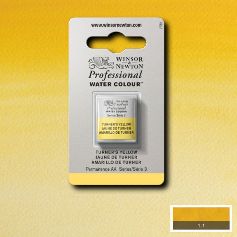 Winsor & Newton Professional Akvarellfärg – Halvkopp (1/2-kopp)