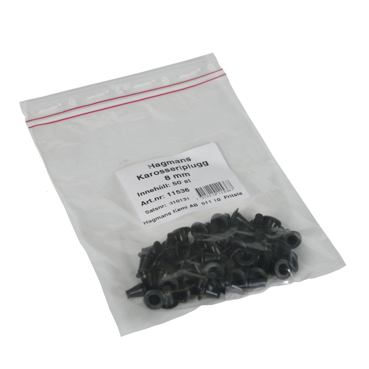 Carosol Karossplugg 8/13 mm 50-pack