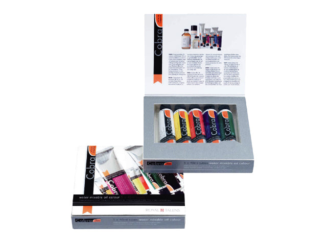 Cobra Artist water mixable oil colour starter set