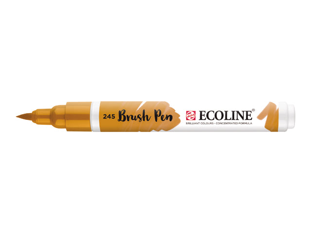 Ecoline Brush Pen penselpenna - 245 Saffron Yellow