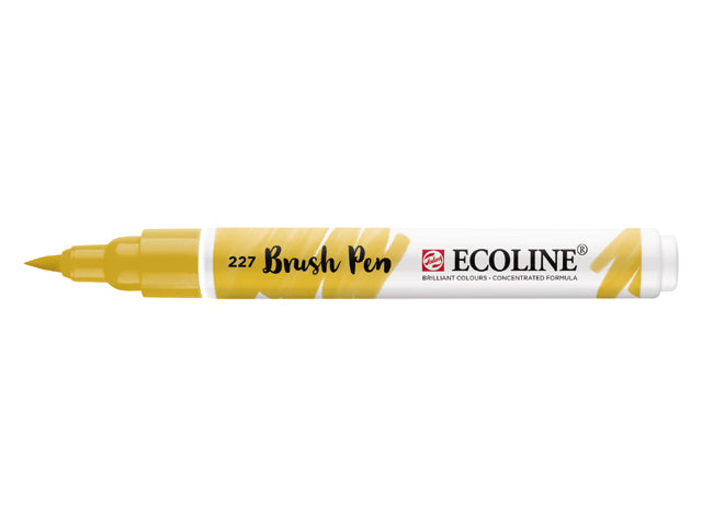 Ecoline Brush Pen penselpenna - 227 Yellow Ochre
