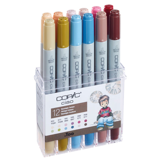Copic Ciao Vintage färger