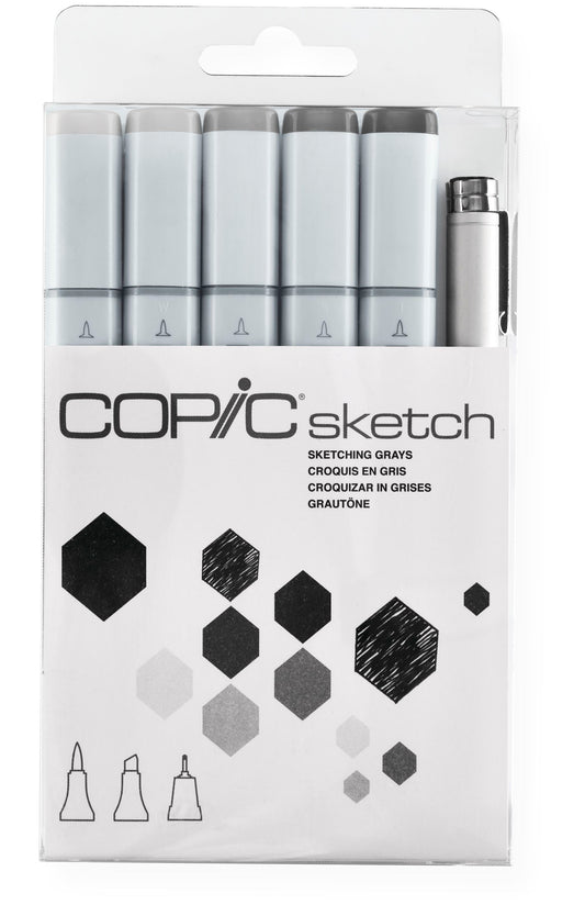 Copic Sketch Set 5 Greys