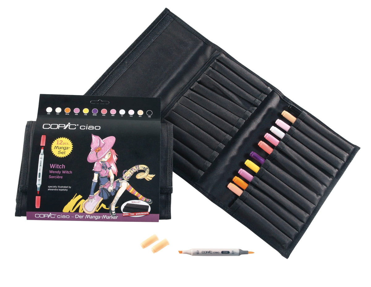 Copic Ciao Fodral Manga Set Witch