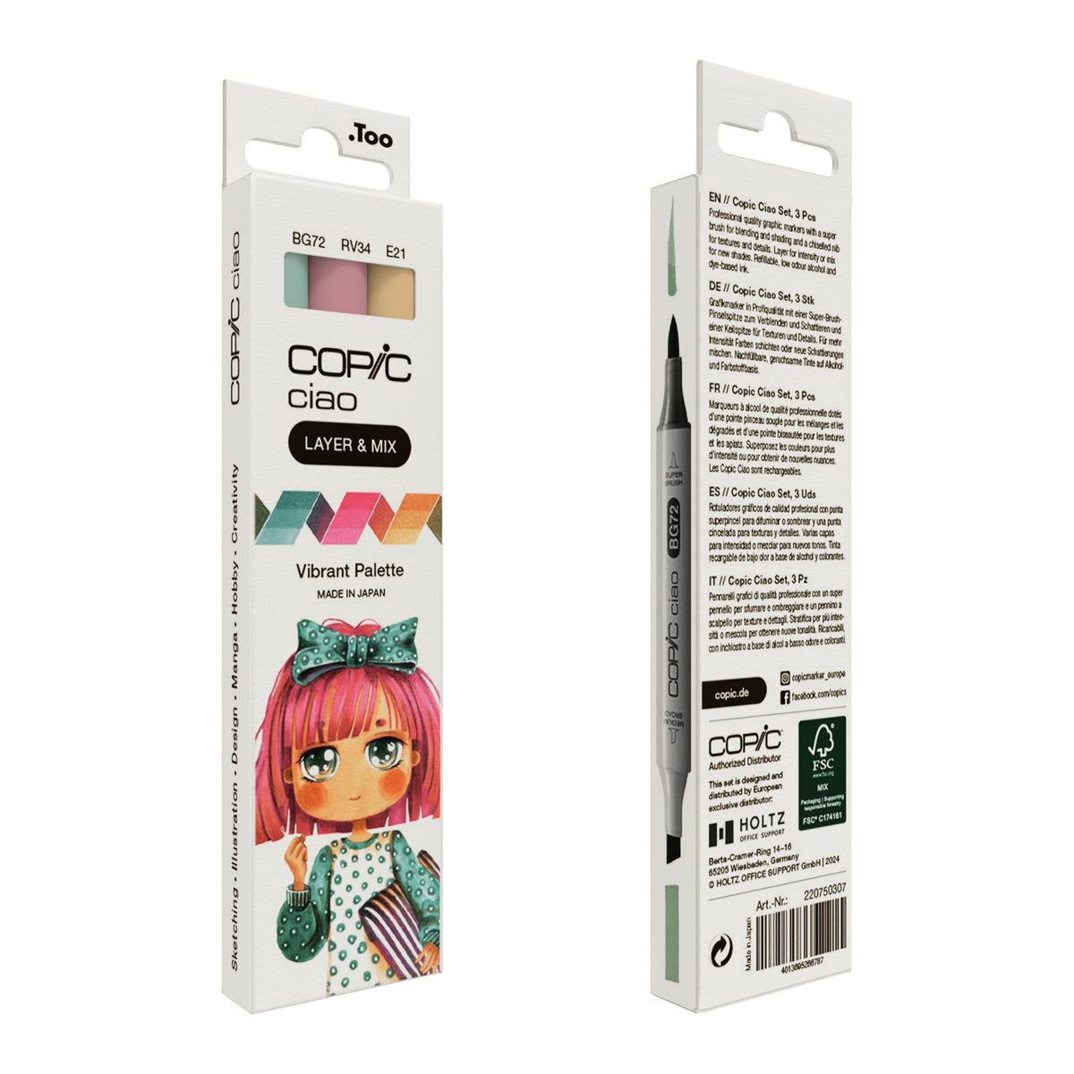 Copic Ciao - Layer & Mix