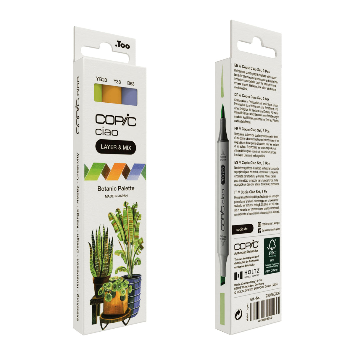 Copic Ciao - Layer & Mix