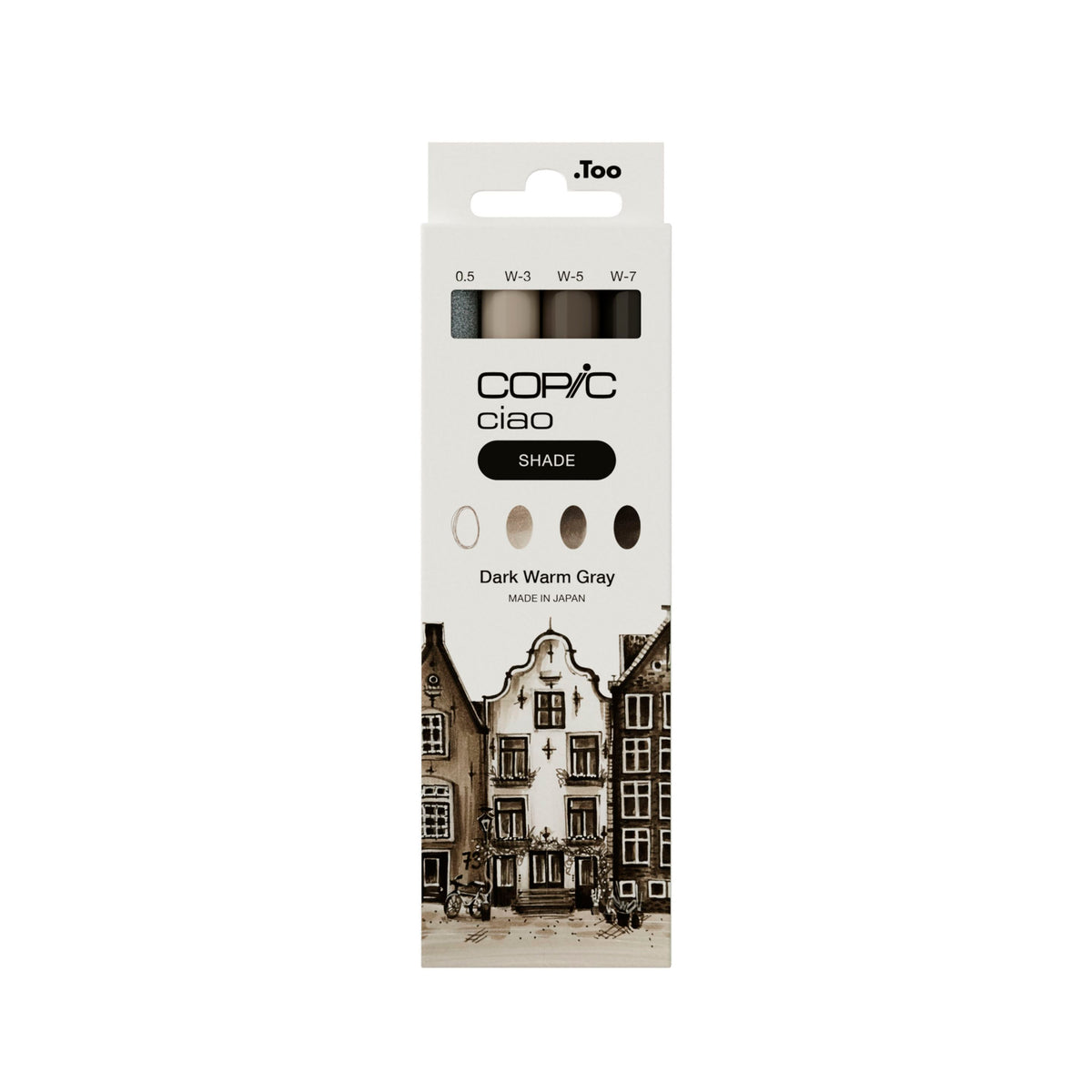 "Copic Ciao "SHADE" Set, Dark Warm Gray"