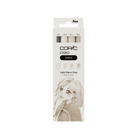 Copic Ciao "SHADE" Set, Light Warm Gray