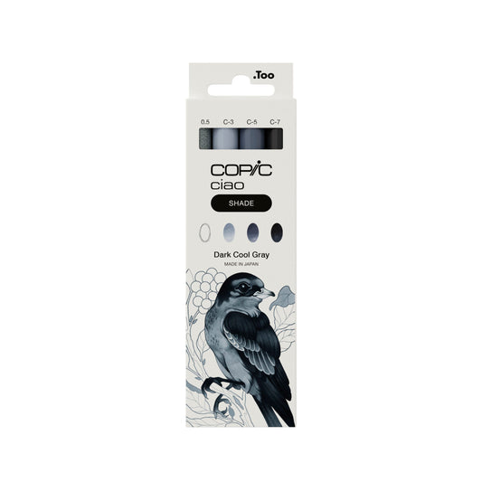 Copic Ciao "SHADE" Set, Dark Cool Gray