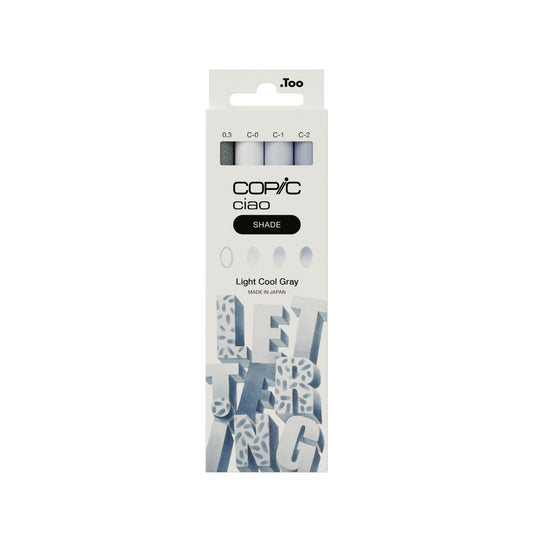 Copic Ciao "SHADE" Set, Light Cool Gray