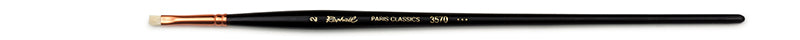 Svinborstpensel Raphael 3570 Paris Classics. Flat kort st 2