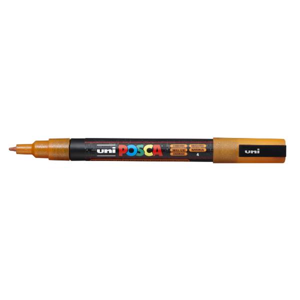 POSCA PC-3ML Glitter (0,9–1,3 mm) 54 orange glitter