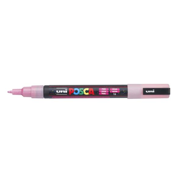 POSCA PC-3ML Glitter (0,9–1,3 mm) 56 pink glitter