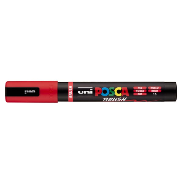 POSCA Brush PC-5BR (1–4 mm) 40 red