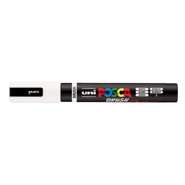 POSCA Brush PC-5BR (1–4 mm) 52 white